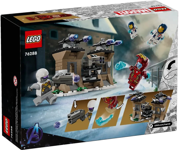 Конструктор Lego Marvel "Железный Человек и Железный легион против солдата Гидры", 76288 1
