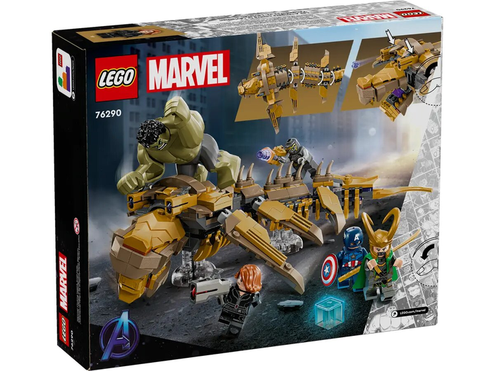 Конструктор Lego Marvel "Мстители против Левиафана", 76290 1