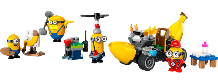 Конструктор Lego Despicable Me "Миньоны и банановый автомобиль", 75580 3