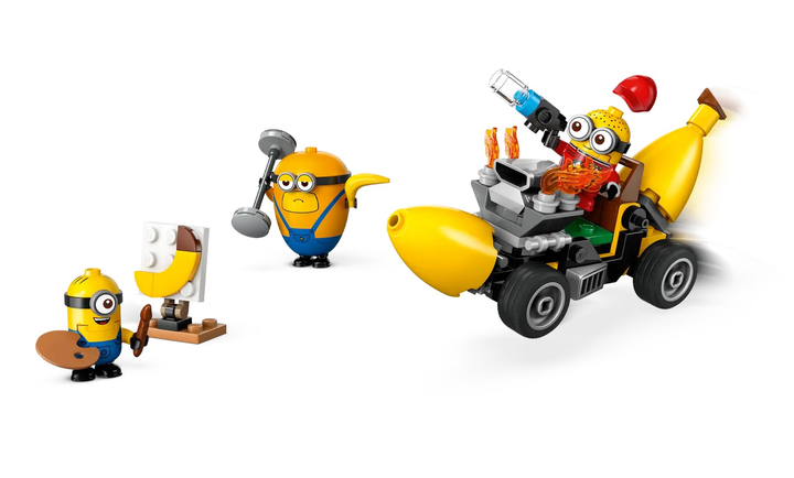 Конструктор Lego Despicable Me "Миньоны и банановый автомобиль", 75580 4