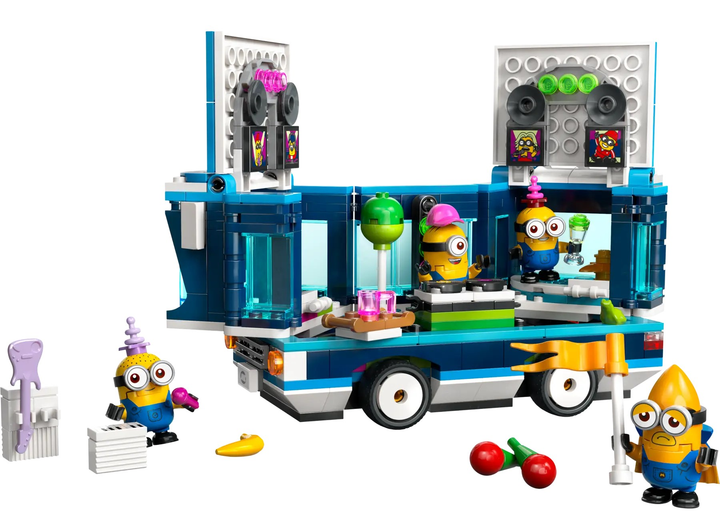 Конструктор Lego Despicable Me "Музыкальный автобус для вечеринок Миньонов", 75581 2