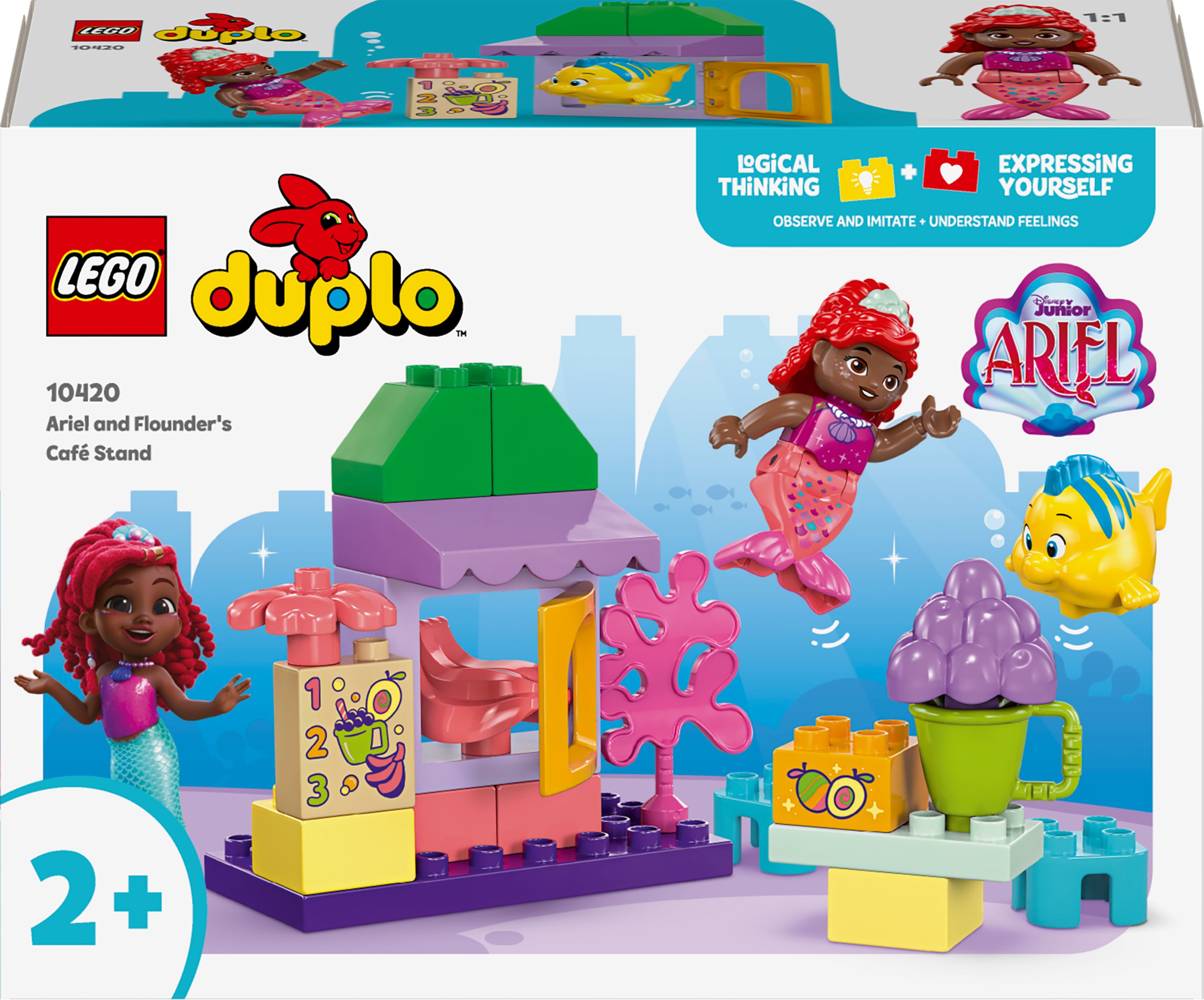 Конструктор Lego Duplo "Кав`ярня Аріель і Флаундера", 10420