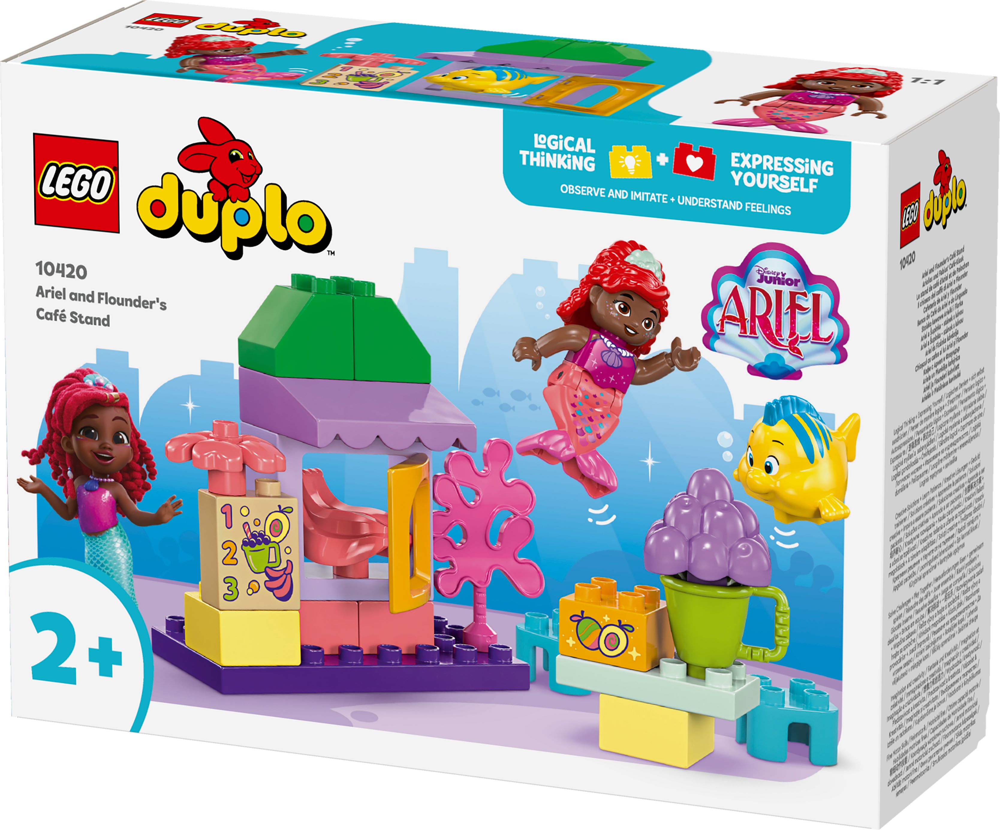 Конструктор Lego Duplo "Кав`ярня Аріель і Флаундера", 10420 1