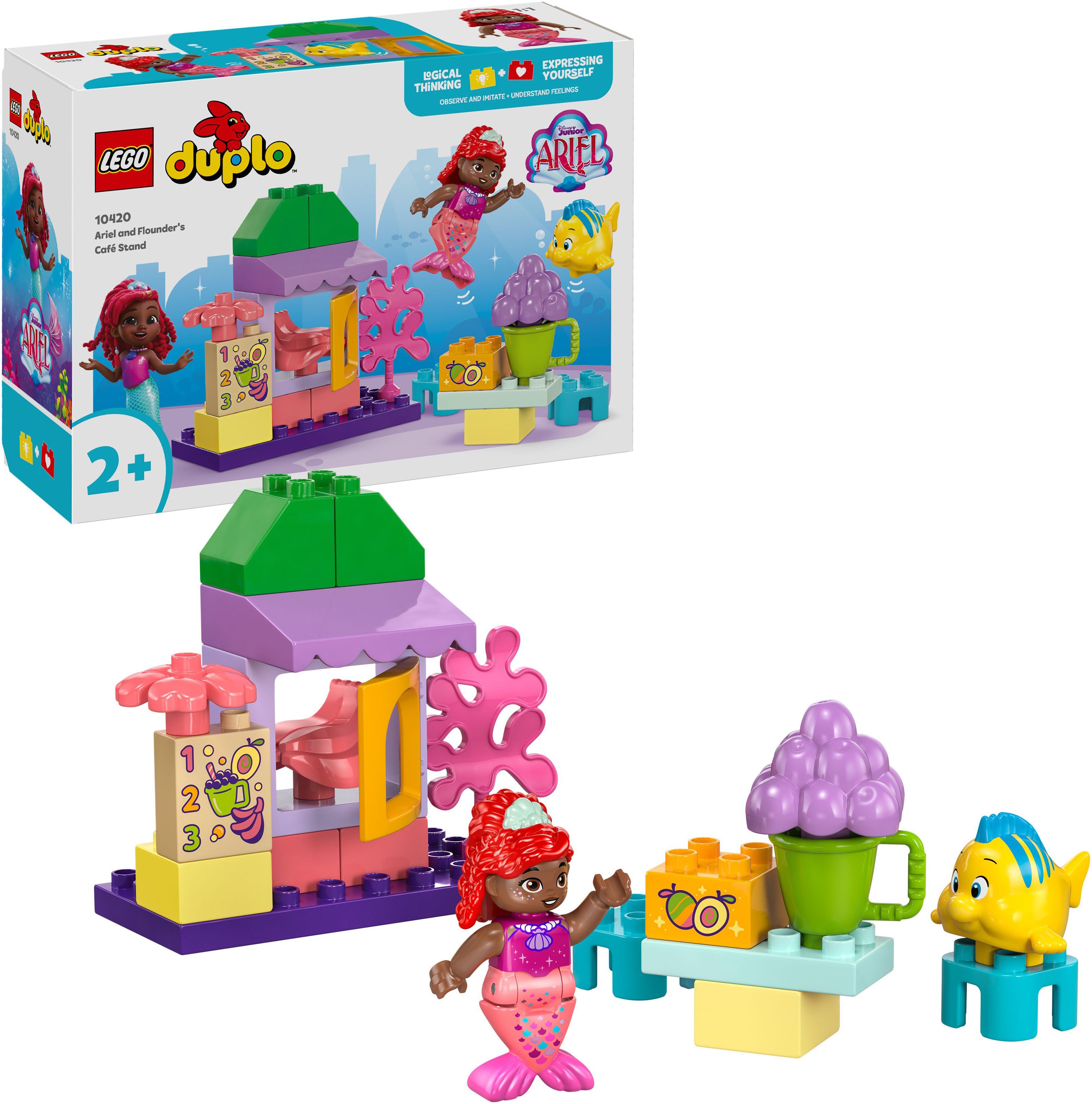 Конструктор Lego Duplo "Кав`ярня Аріель і Флаундера", 10420 2