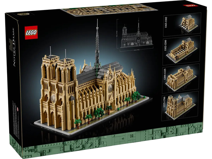 Конструктор Lego Architecture "Нотр-Дам-де-Парі", 21061 1
