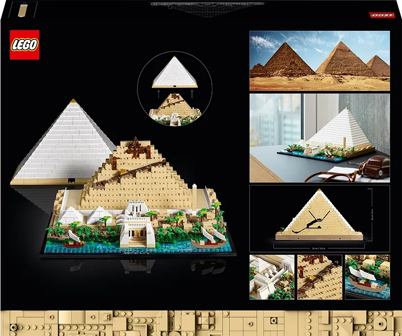 Конструктор Lego Architecture "Піраміда Хеопса", 21058 1