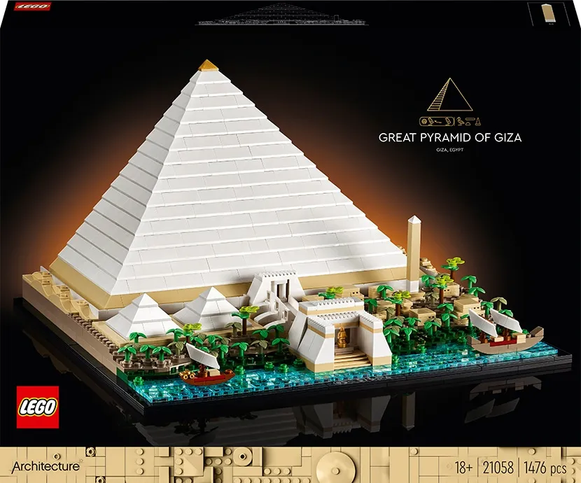 Конструктор Lego Architecture "Піраміда Хеопса", 21058