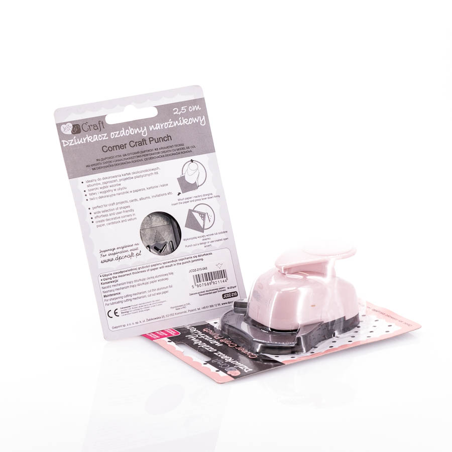 Кутовий фігурний дирокол 2,5 см Герб, JCDZ-210-009 DpCraft 1