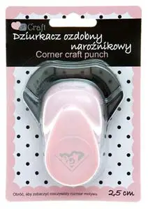 Кутовий фігурний дирокол 2,5 см Орнамент, JCDZ-210-031 DpCraft