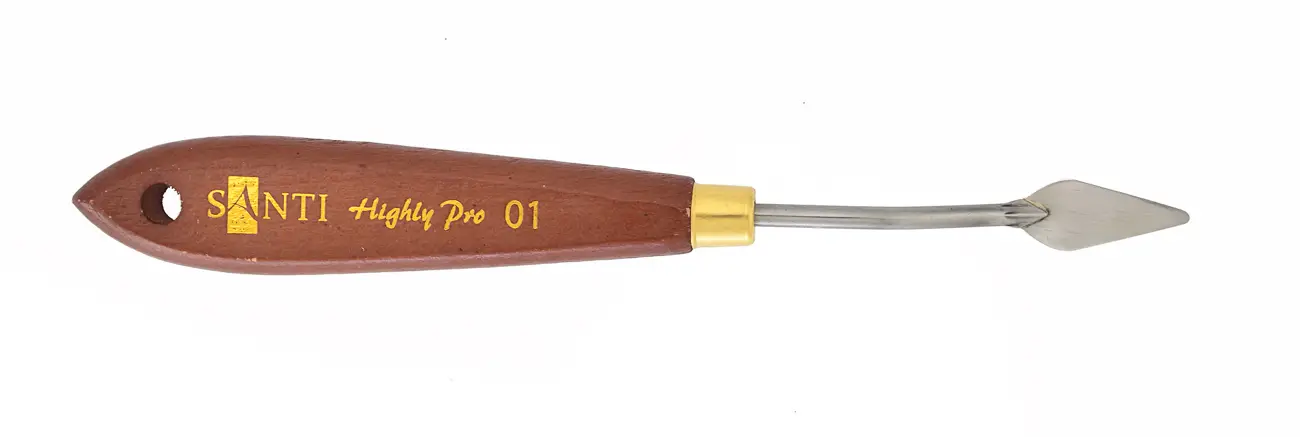 Мастихин металлический HP-01, 2,7 см, 310802 Santi
