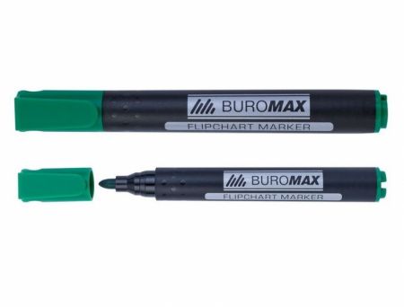Маркер для флипчартов, зеленый, BM.8810-04