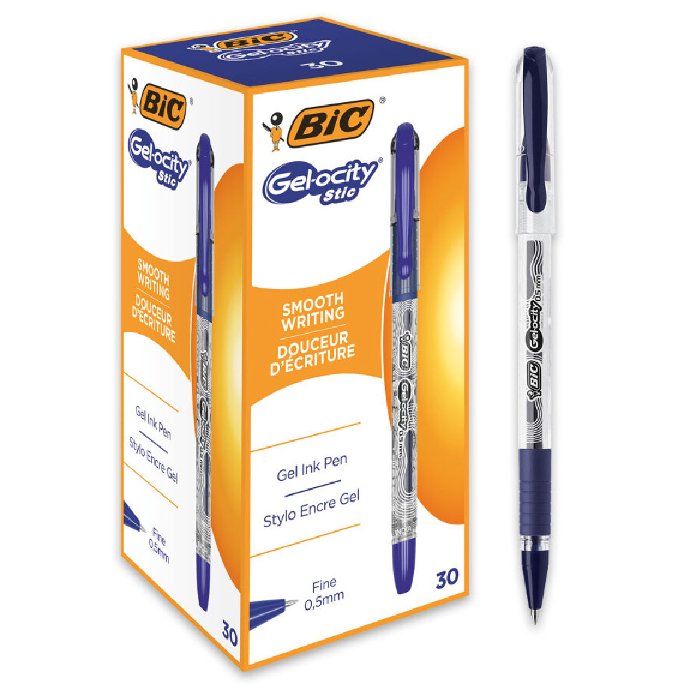 Ручка гелева Gelocity Stic, синя, bcCEL1010265 BIC 1