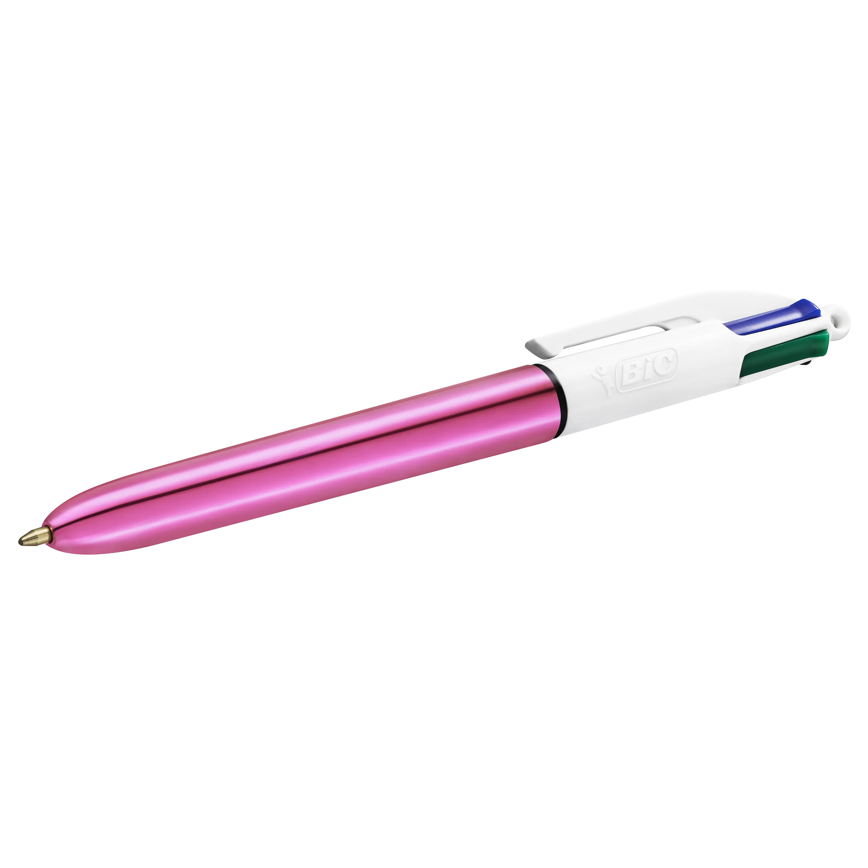 Ручка кулькова 4 Colours Shine, рожевий, bc982875 BIC 1