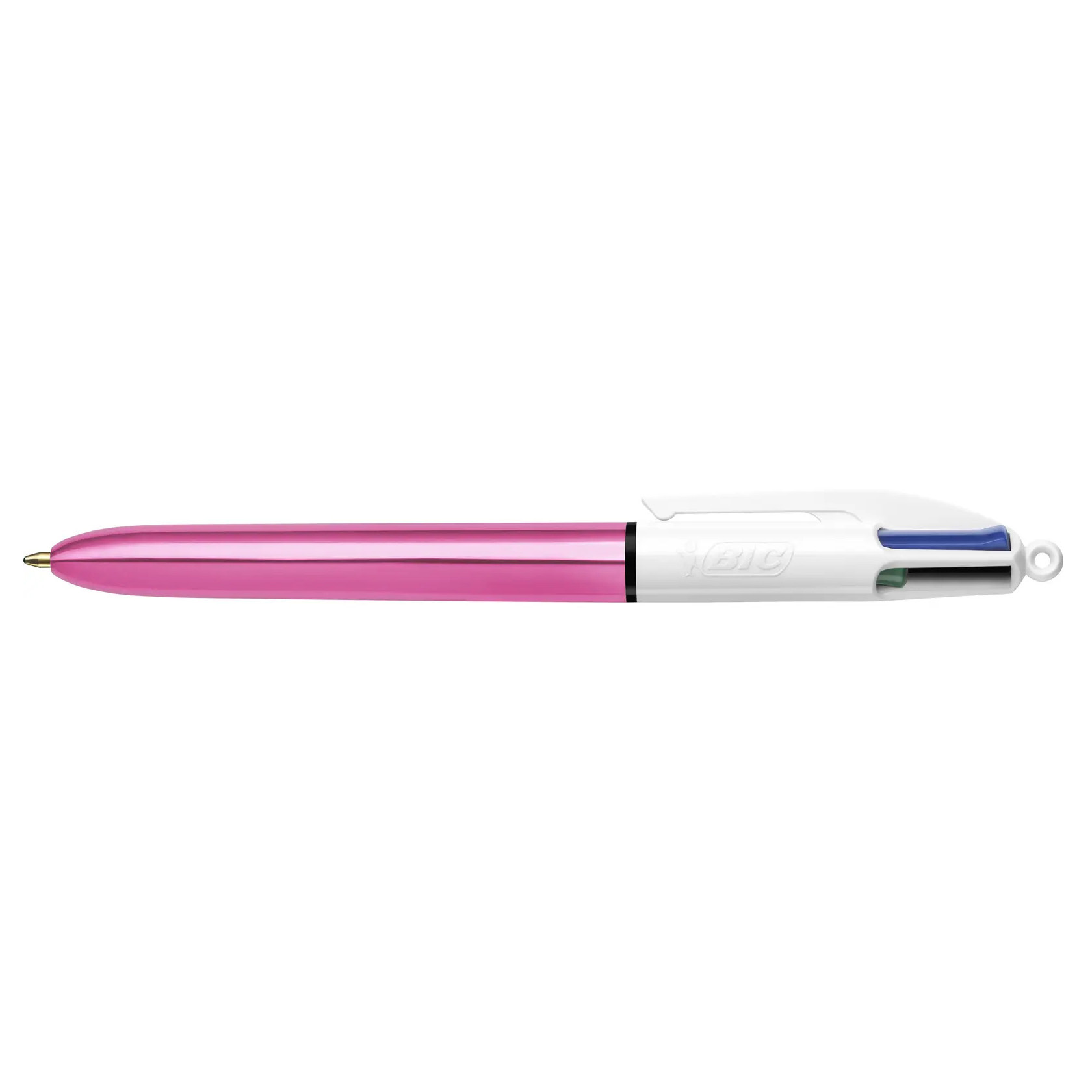 Ручка кулькова 4 Colours Shine, рожевий, bc982875 BIC 3