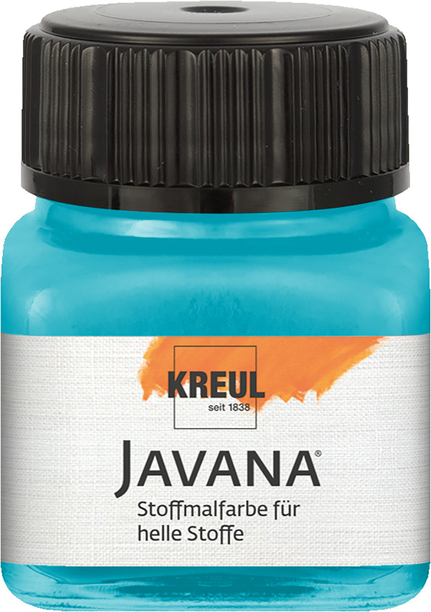 Краска по светлым тканям Sunny JAVANA 20 мл, бирюзовый, KR-90916