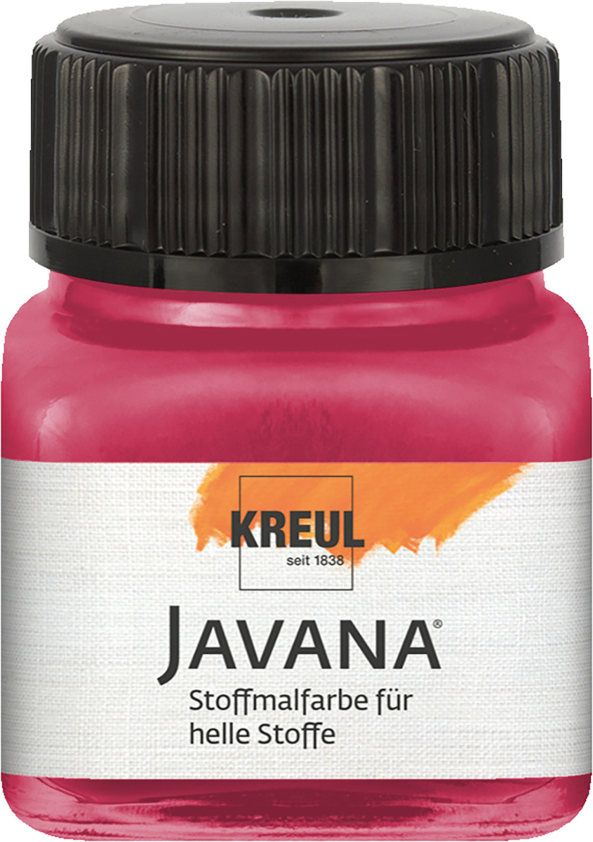Краска по светлым тканям Sunny JAVANA 20 мл, рубиновый, KR-90938