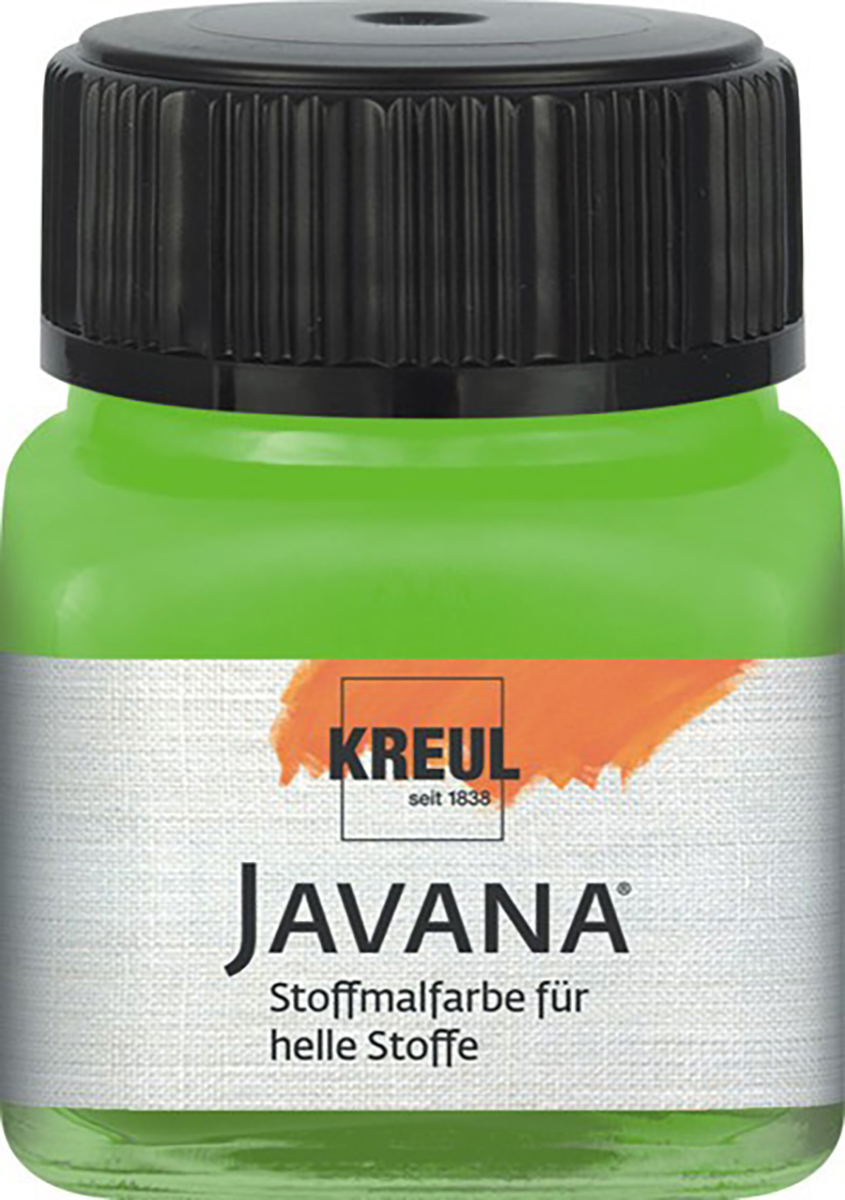 Краска по светлым тканям Sunny JAVANA 20 мл майская зелень, KR-90913