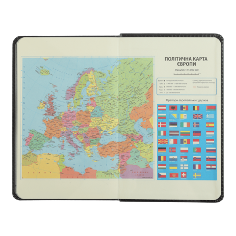 Щоденник недатований Vienna, A5, 288 стр., червоний, BM.2018-05 1