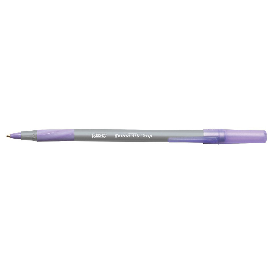 Ручка кулькова фиолетова Round Stic 0,32 мм, bc920412 BIC 1