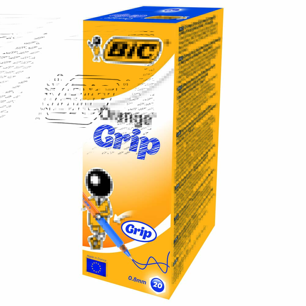 Ручка кулькова синя Orange grip fine BIC *** 7