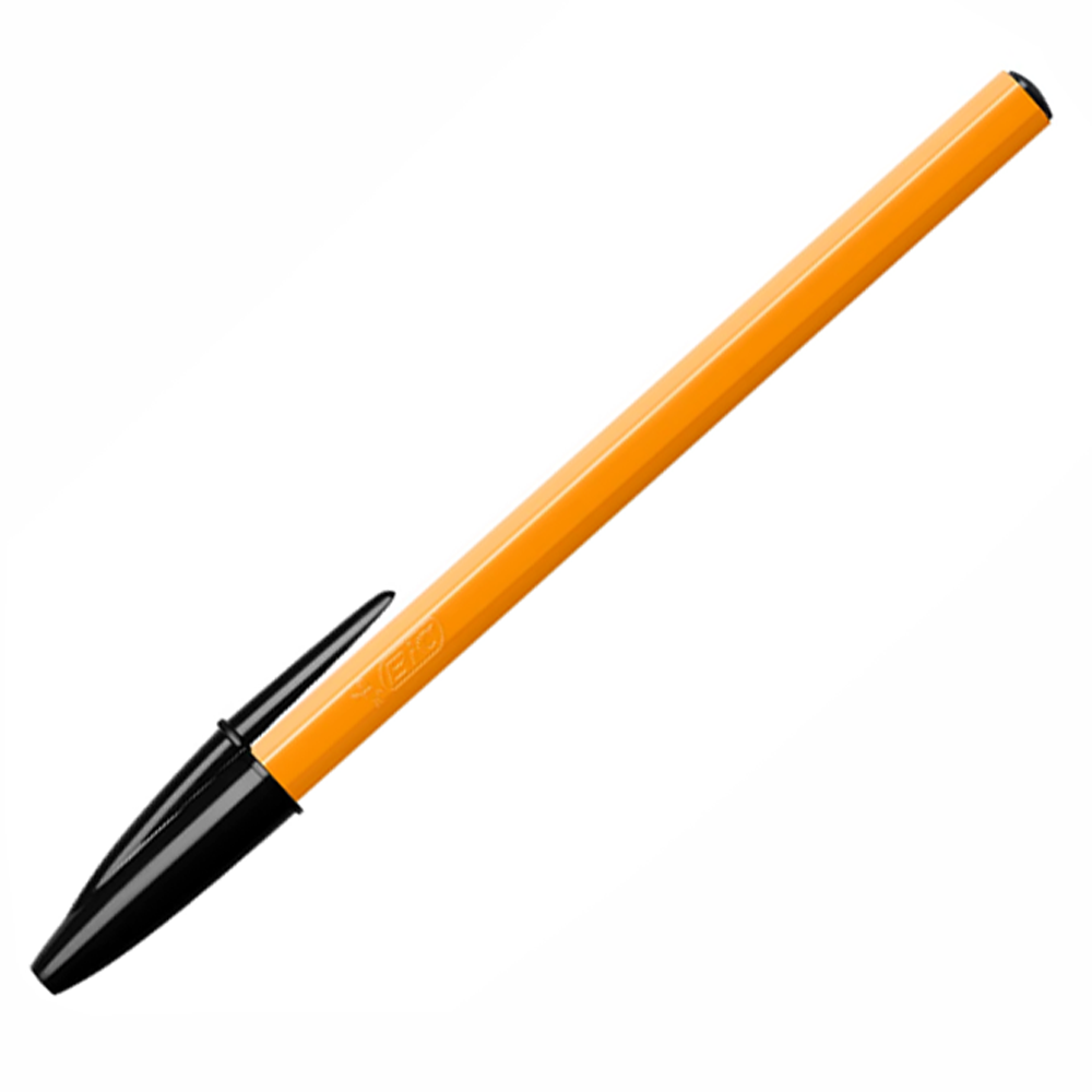 Ручка кулькова чорна, Orange fine, bc8099231 BIC