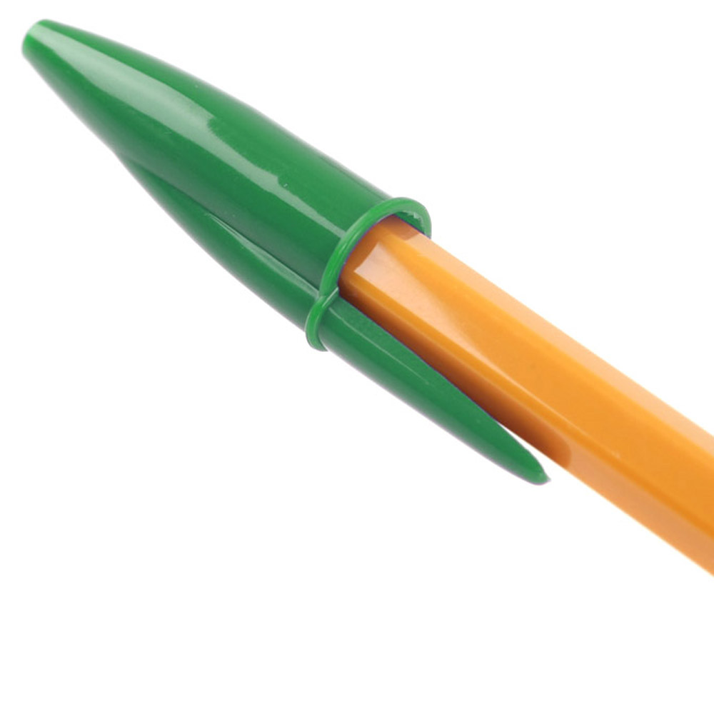 Ручка кулькова зелена Orange fine BIC 3
