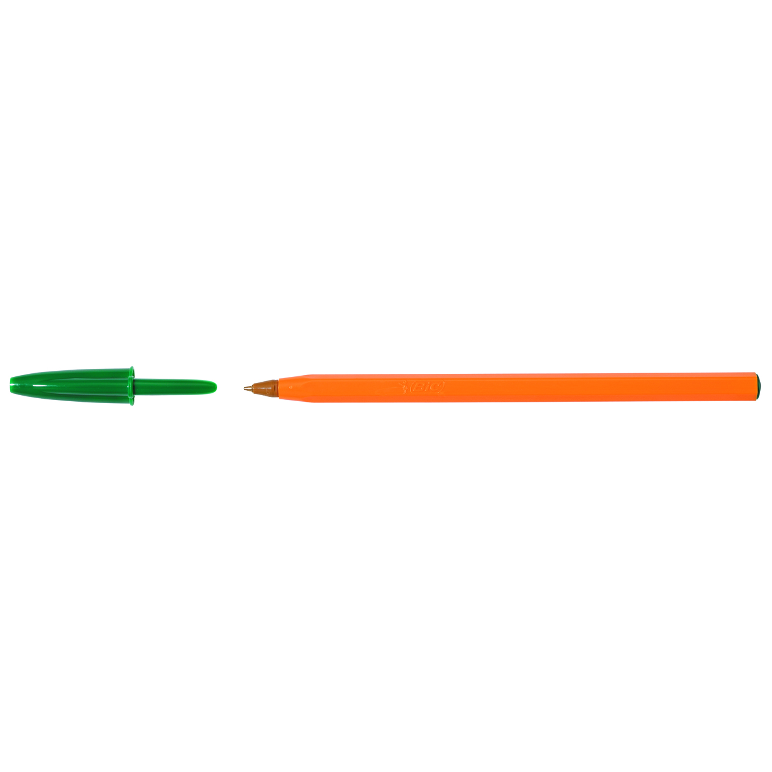 Ручка кулькова зелена Orange fine BIC 5