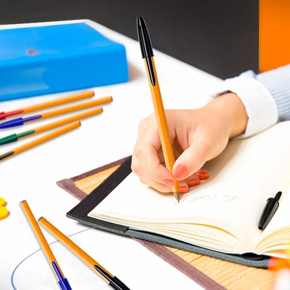 Ручка кулькова зелена Orange fine BIC 6