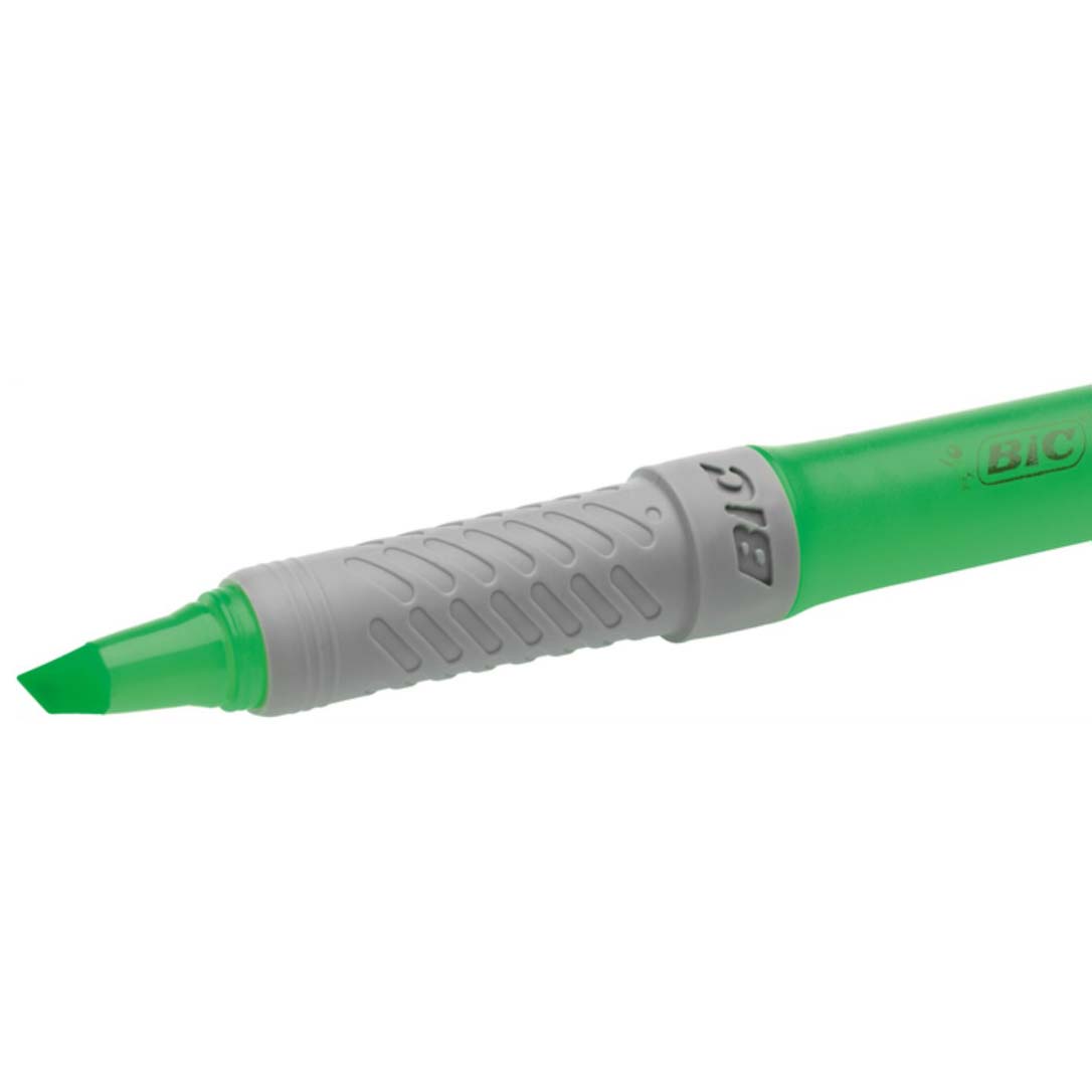Текстовиділювач "Grip", зелений, bc811932, BIC 4
