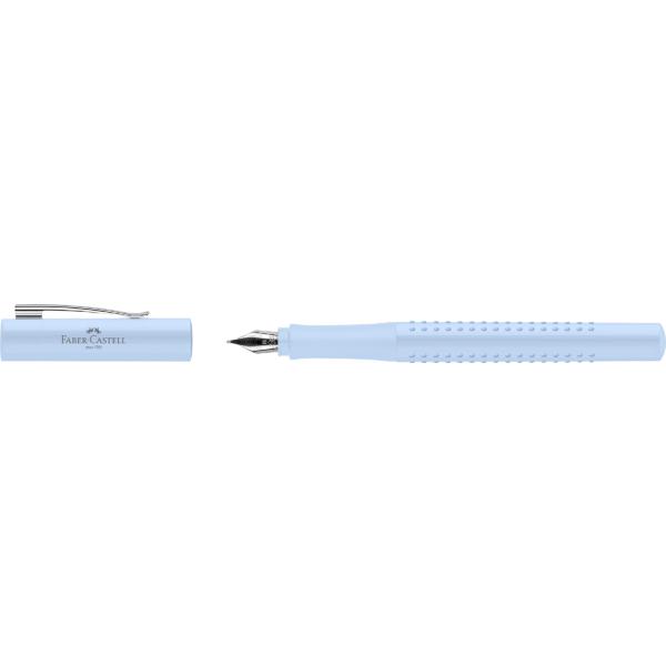 Ручка пір`яна Grip 2010 SKY BLUE FP F, 140849 Faber-Castell 1