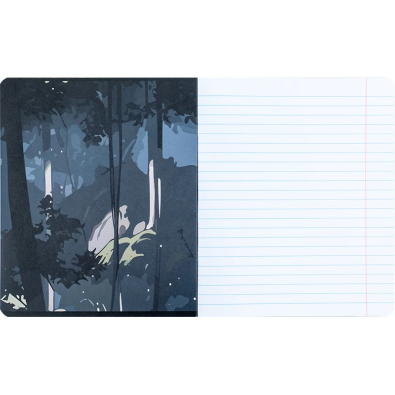 Зошит 18 арк., лін., софт-тач + УФ лак, Kite Anime, K24-237 2