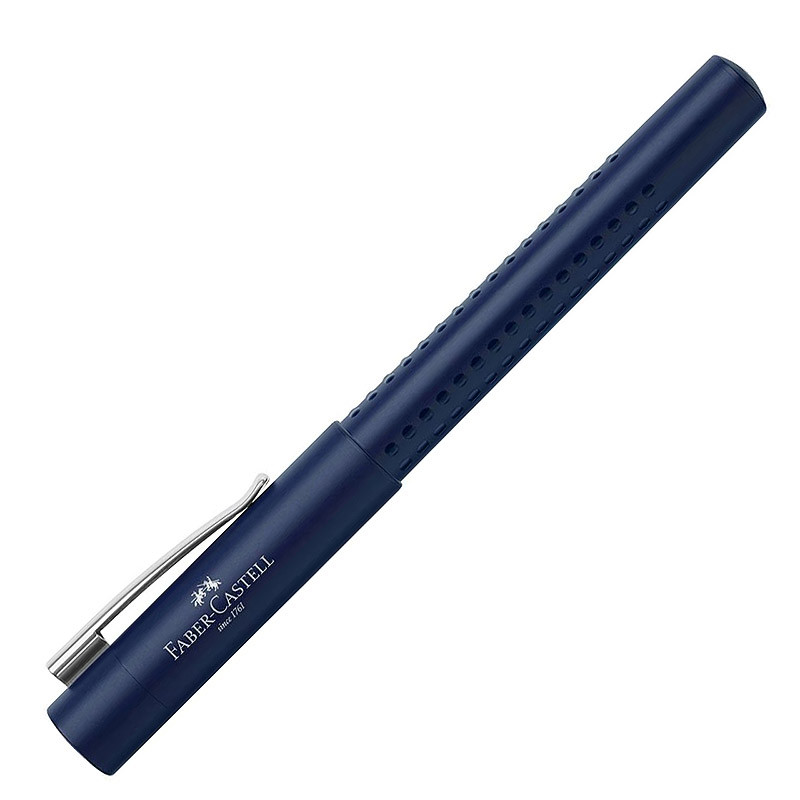 Ручка пір`яна Grip 2011 F, синя, 140806 Faber-Castell 2