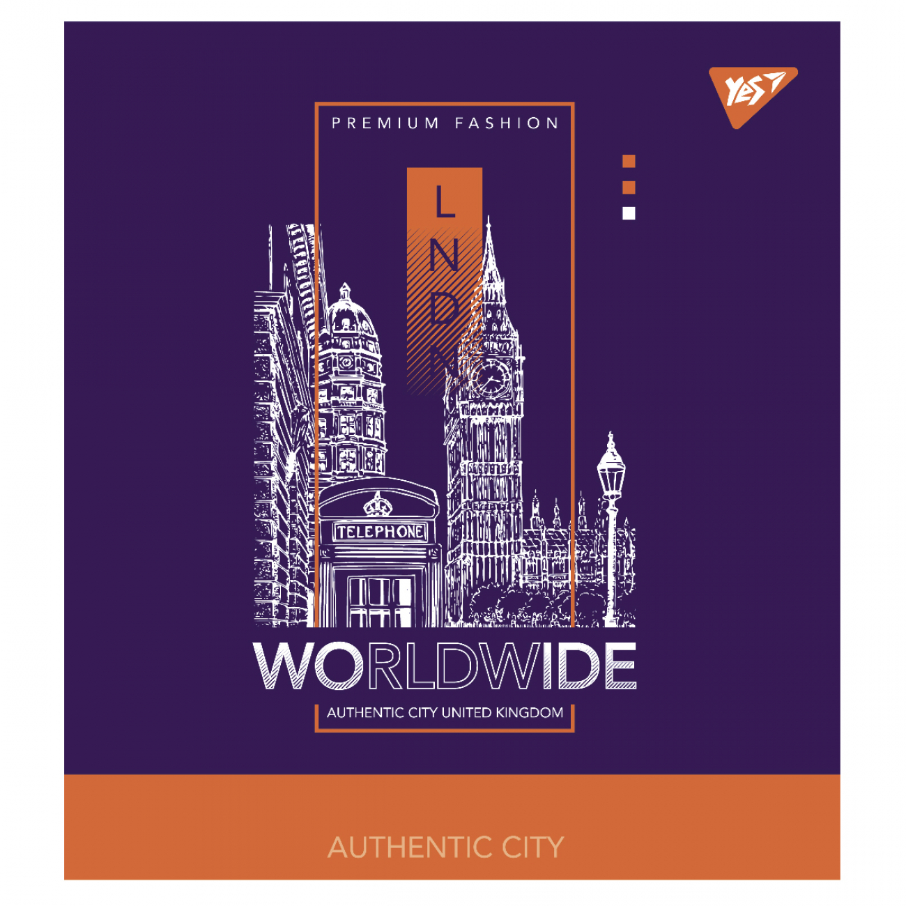 Зошит 24 лін. YES Dream place, 766854