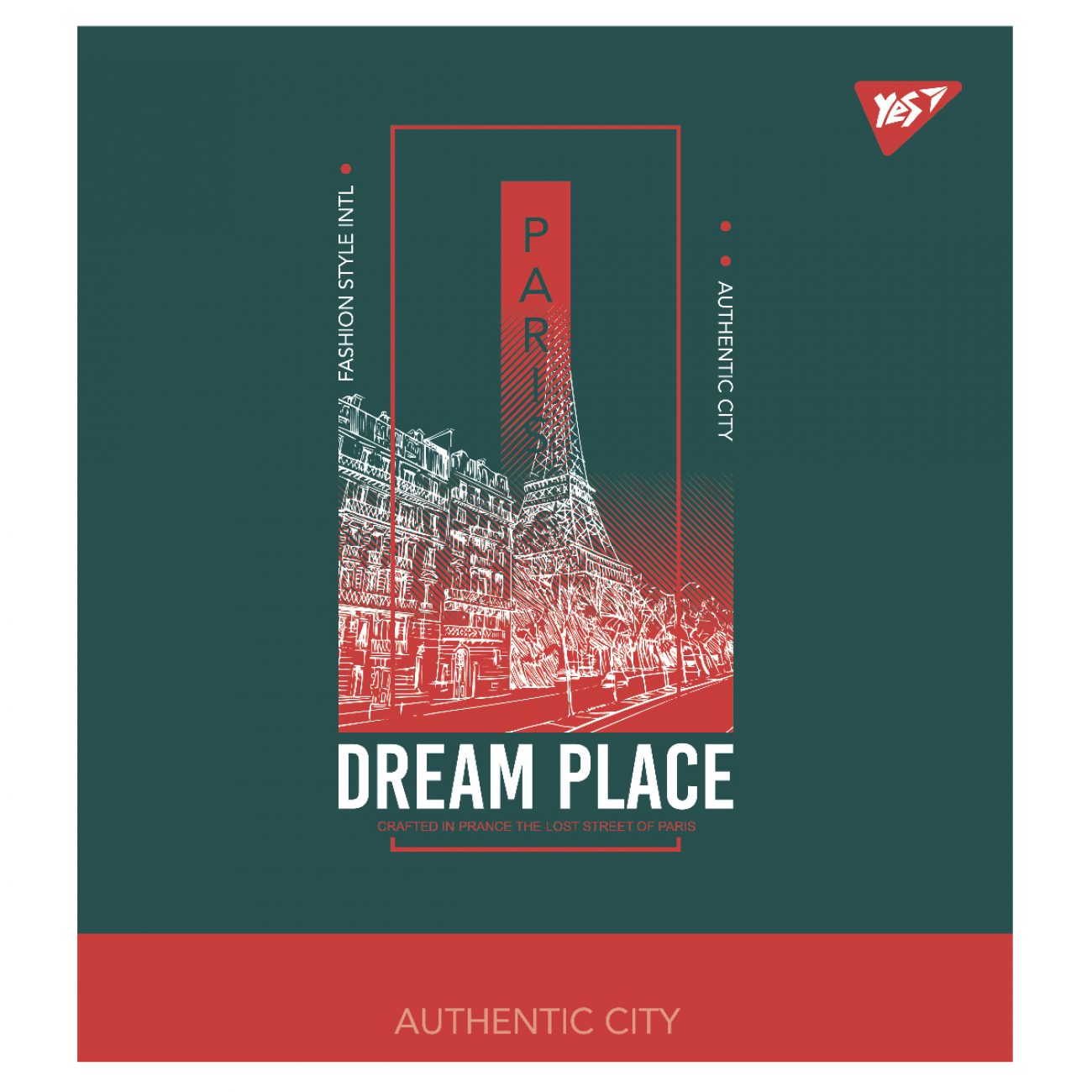 Зошит 24 лін. YES Dream place, 766854 2