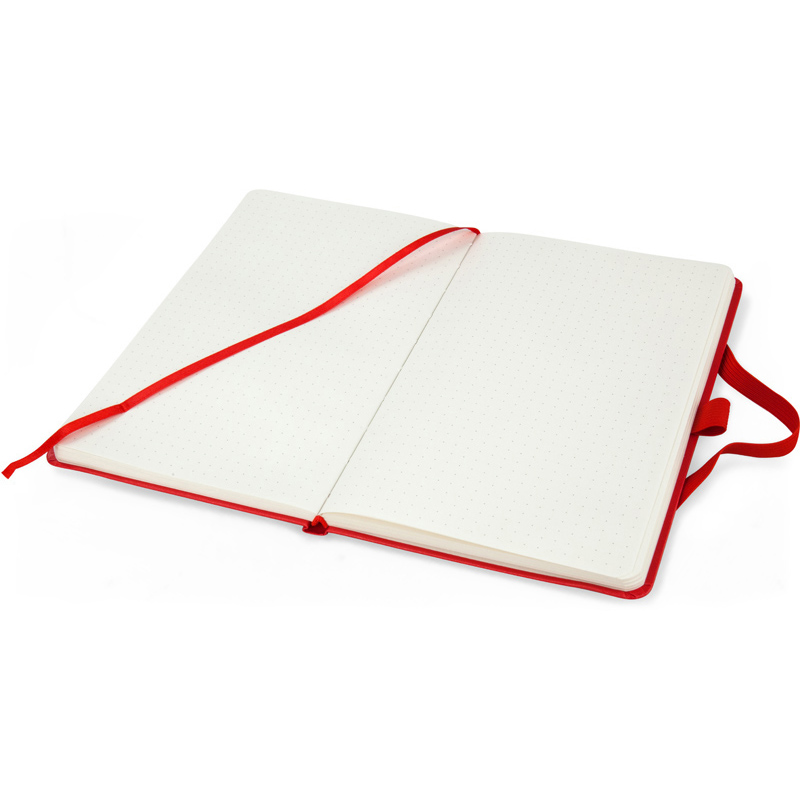 Книга записна Partner 96 арк. 125*195, крап., червона, 8306-05-A 4