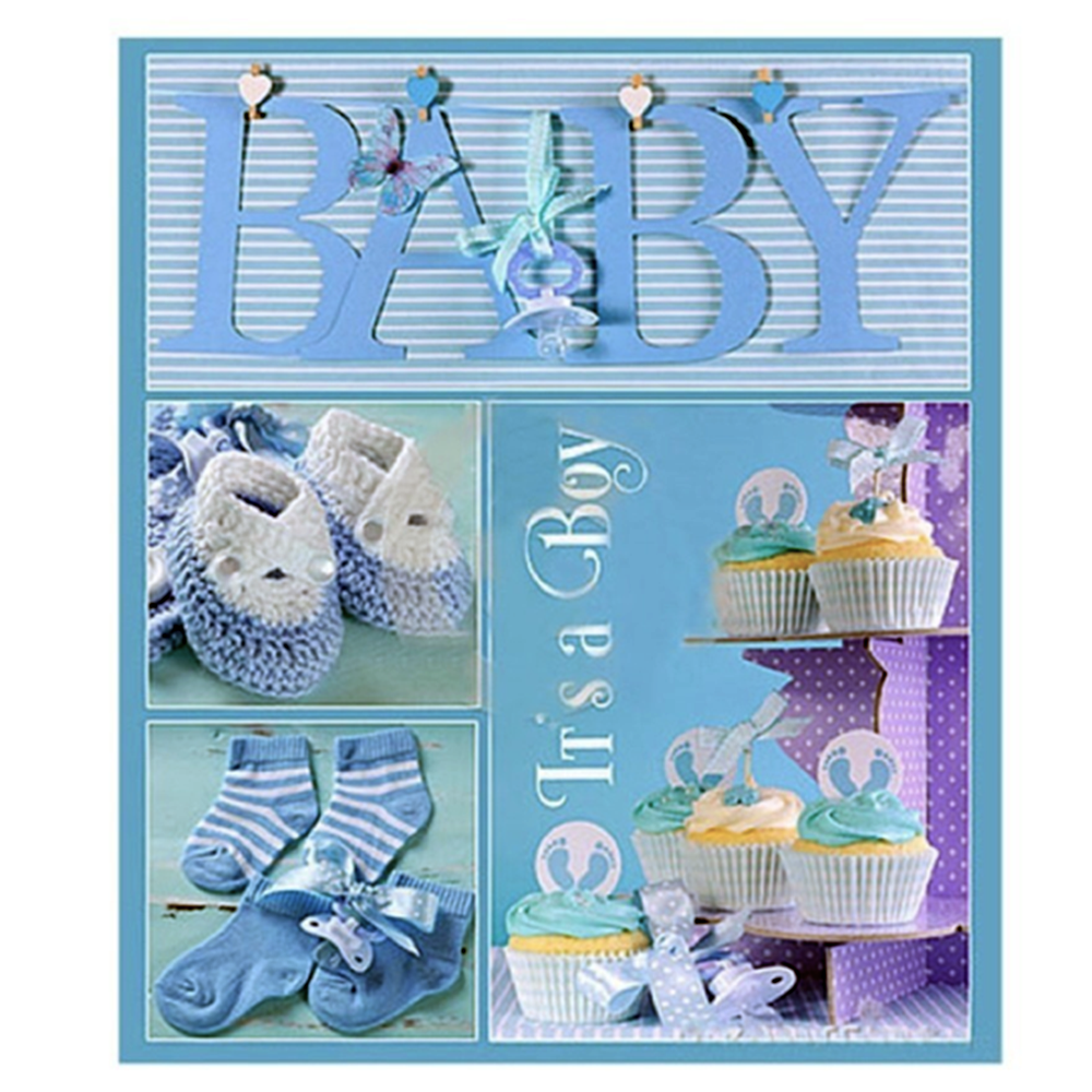 Фотоальбом EVG 10*15*56 BKM4656 Baby collage Blue 1