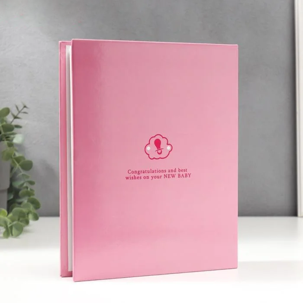 Фотоальбом EVG 20sheets Baby collage Pink w/box 23