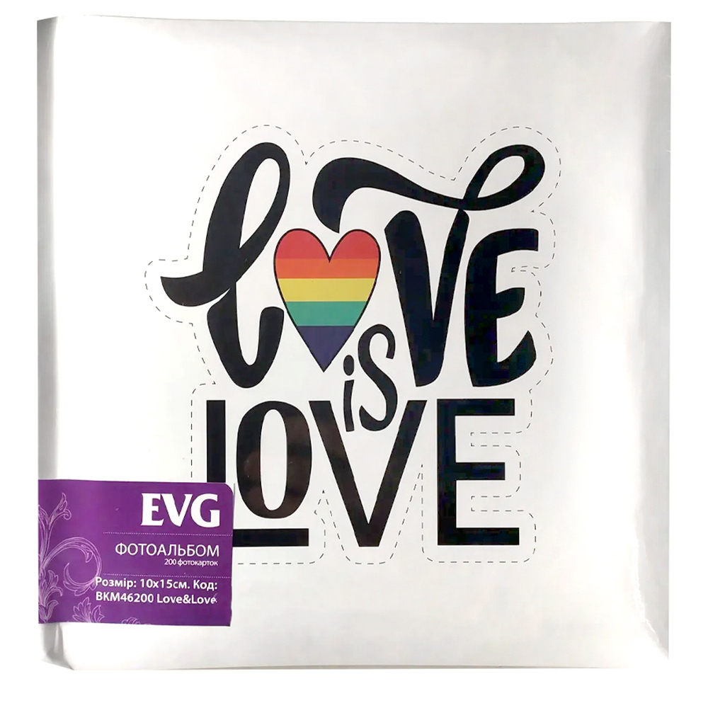 Фотоальбом EVG 10*15*200 BKM46200 Love&Love