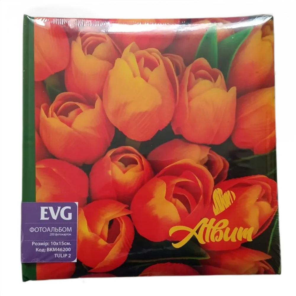 Фотоальбом EVG 10*15*200 BKM46200 Tulip 2 1