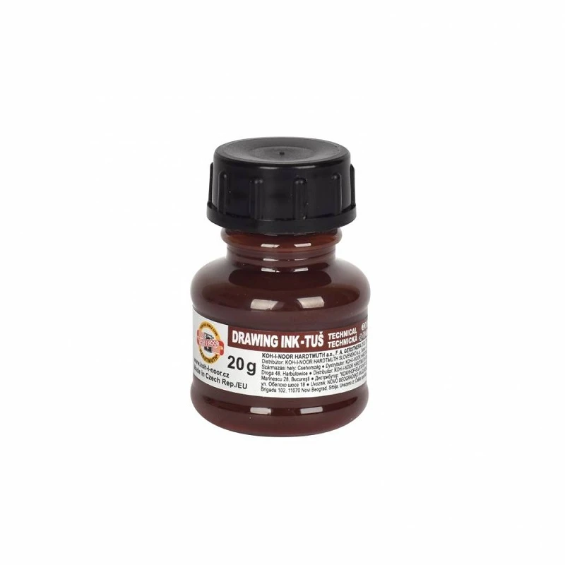 Туш 20 гр. коричнева KIN 1