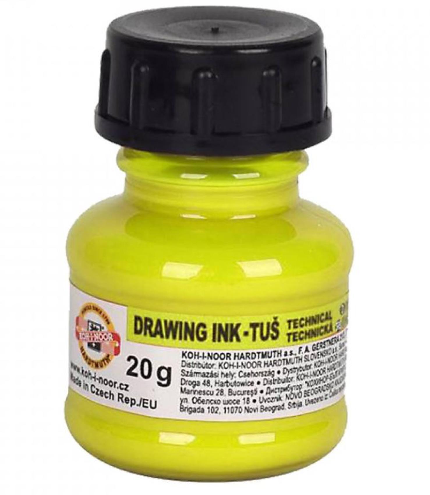Туш 20 гр. жовта флуор., 35433/42680 KIN