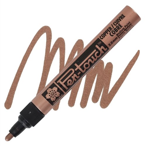 Маркер Pen-Touch Бронза, середній 2 мм, Sakura 1