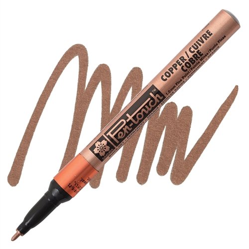 Маркер Pen-Touch Бронза, тонкий 1 мм, Sakura 1