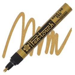 Маркер Pen-Touch Золото, середній 2 мм, Sakura 1