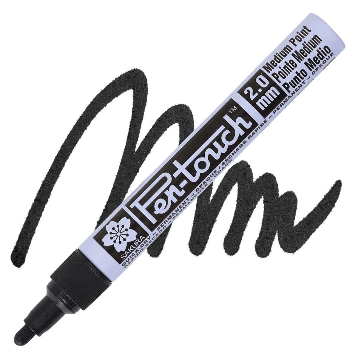 Маркер Pen-Touch Чорний, середній 2 мм, Sakura 1