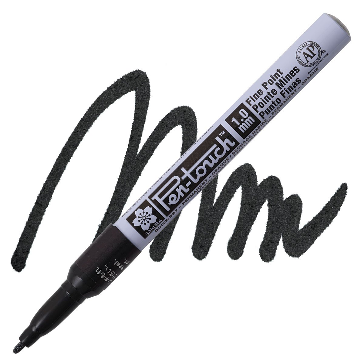 Маркер Pen-Touch Чорний, тонкий 1 мм, Sakura 1