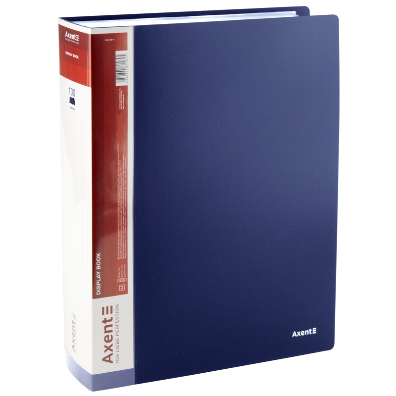 Дисплей-книга 100 файлов, синяя 1200-02-A