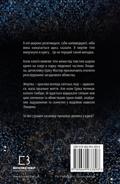 Книга "Бриндза Р. Еріка Фостер. Дівчина у кризі" (у) (3930) 3