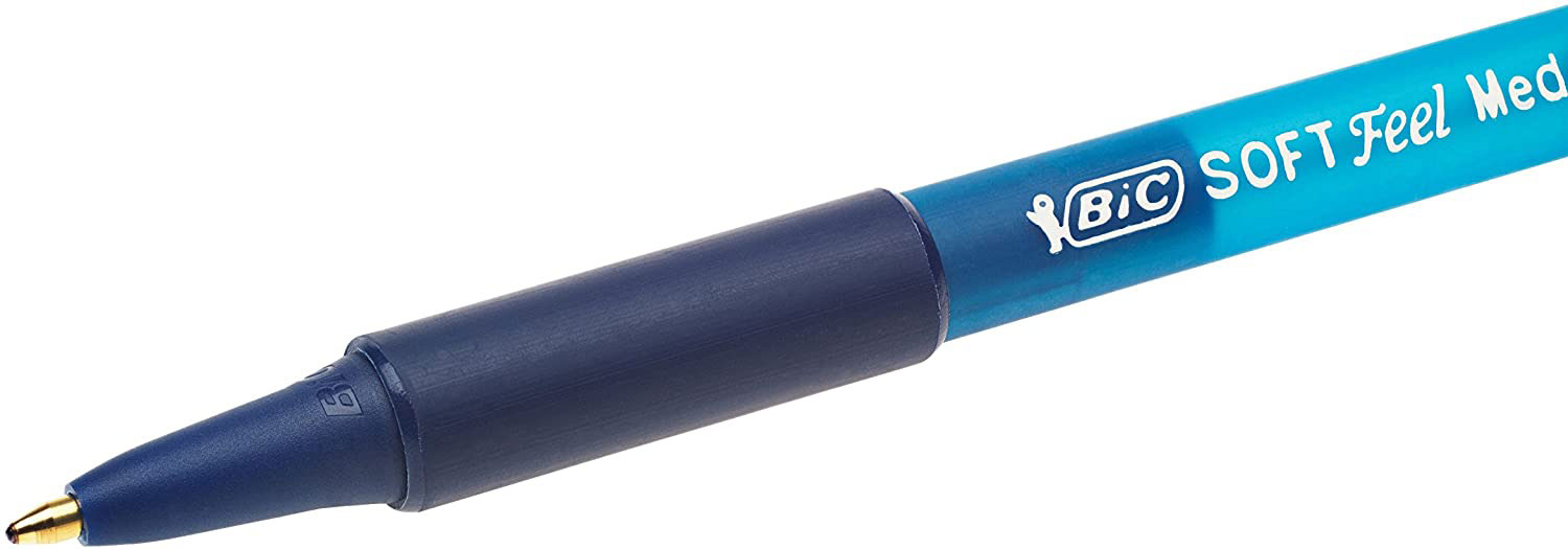 Ручка шариковая синяя Soft feel fine (med.), bc8373982 BIC 2