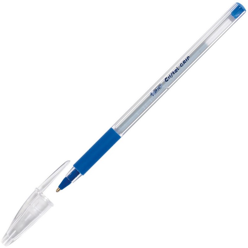 Ручка кулькова синя, Cristal grip, bc889985 BIC ***